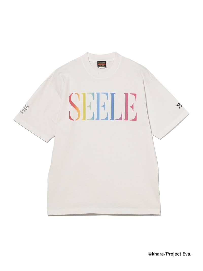 EVANGELION:95 / グラフィック Tシャツ EVA0078 International Gallery BEAMS ビームス メン トップス カットソー・Tシャツ ホワイト【送料無料】[ Fashion]