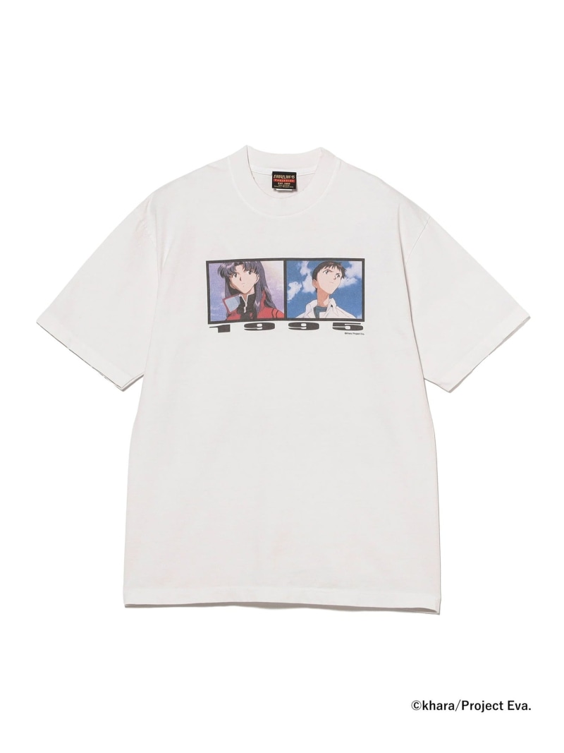 EVANGELION:95 / グラフィック Tシャツ EVA0077 International Gallery BEAMS ビームス メン トップス カットソー・Tシャツ ホワイト【送料無料】[ Fashion]｜BEAMS／ビームス