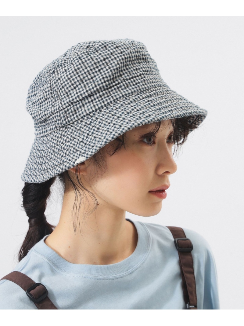 【別注】DECHO / リバーシブル ハット BEAMS BOY ビームス ウイメン 帽子 その他の帽子 ブラウン ネイビー【送料無料】[ Fashion]