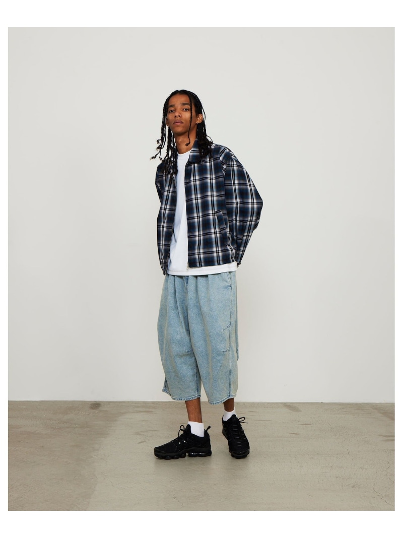 BEAMS BOY ブルゾン　ショート丈 BEAMS（ビームス）ショート チェック ブルゾン（ブルゾン