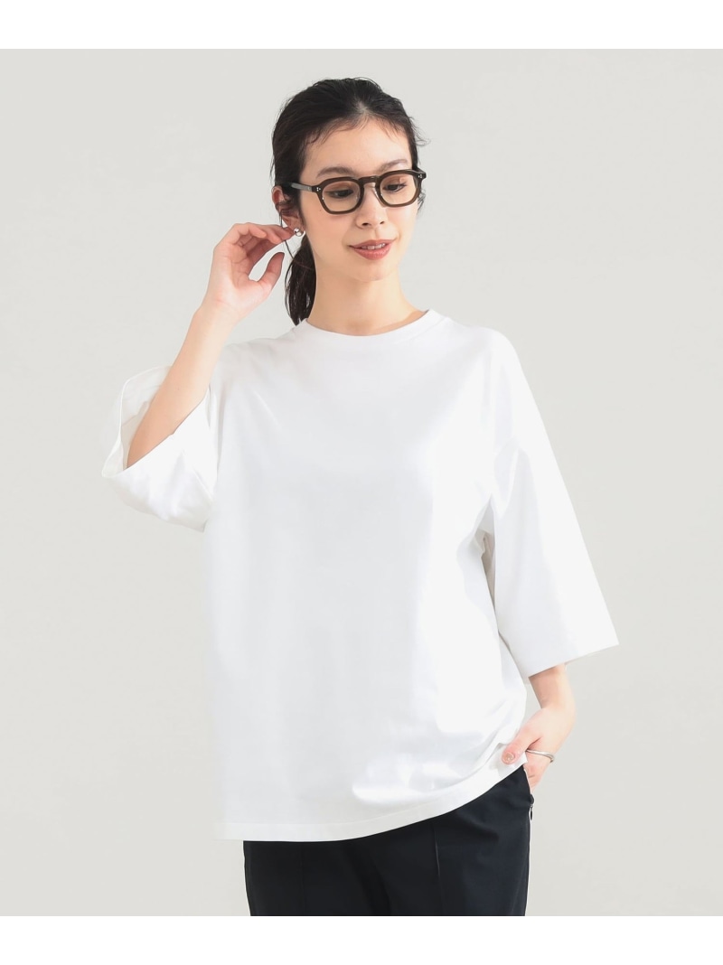 AK+1 / ビッグ プルオーバー Demi-Luxe BEAMS デミルクス ビームス トップス カットソー・プルオーバー 白いこと 薄墨色【貨物輸送無料】[ Fashion]