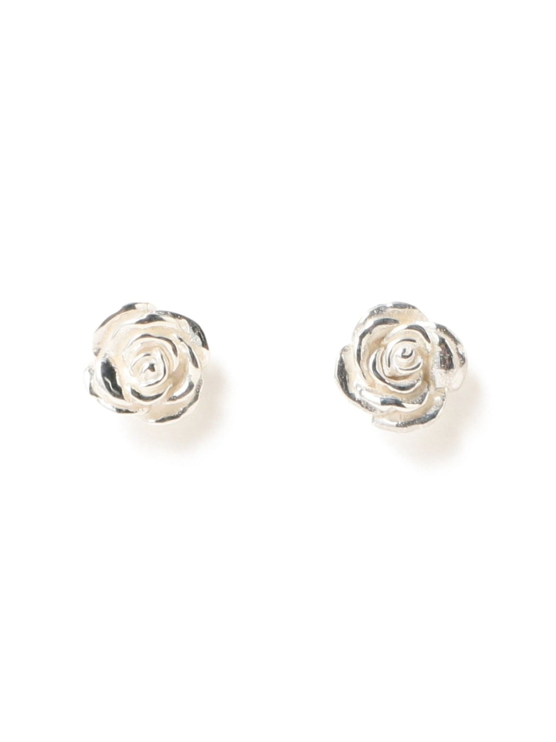 シルバー ローズ ピアス Ray BEAMS ビームス ウイメン アクセサリー・腕時計 ピアス シルバー【送料無料】[ Fashion]