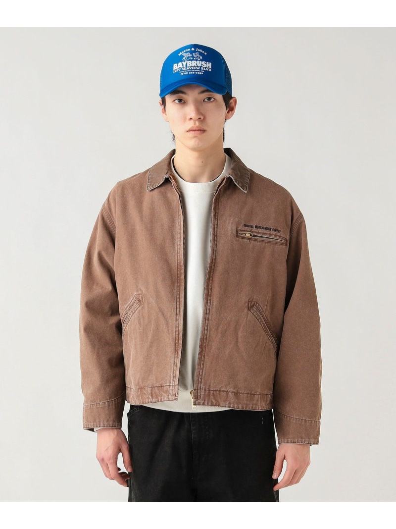 【SALE／30%OFF】GMS ダッグ 遊撃手 上衣 BEAMS HEART MEN ビームス ハート型 ジャケット・アウター 上衣・前掛け 赤銅色 薄墨色【RBA_E】【貨物輸送無料】[ Fashion]