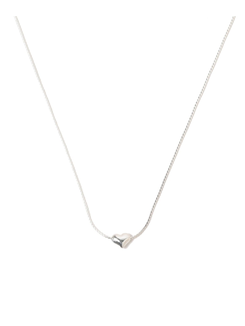 シルバー パフ ハート ネックレス Ray BEAMS ビームス ウイメン アクセサリー・腕時計 ネックレス シルバー【送料無料】[ Fashion]｜BEAMS／ビームス