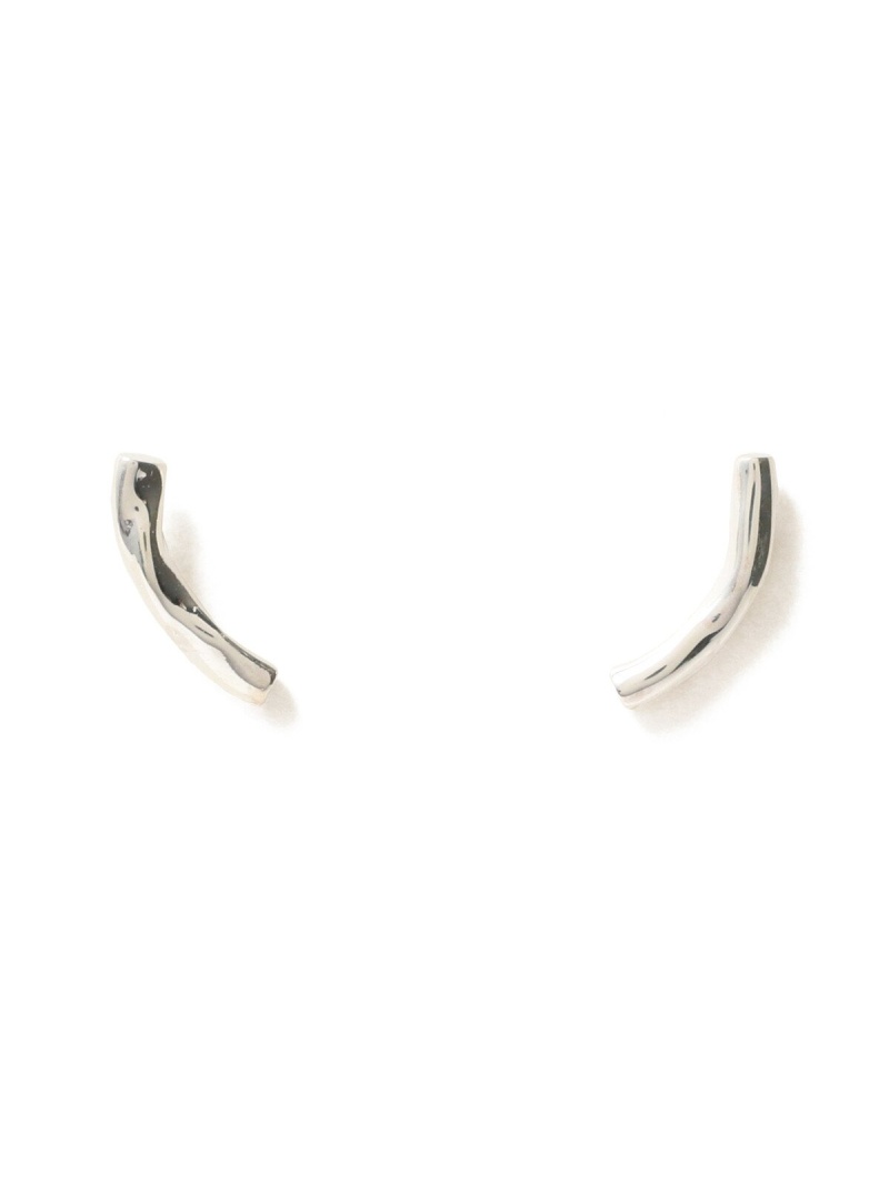 Ray Beams シルバー ラインカーブ ピアス Ray Beams ビームス ウイメン アクセサリー ピアス シルバー 送料無料 Rakuten Fashion Andapt Com