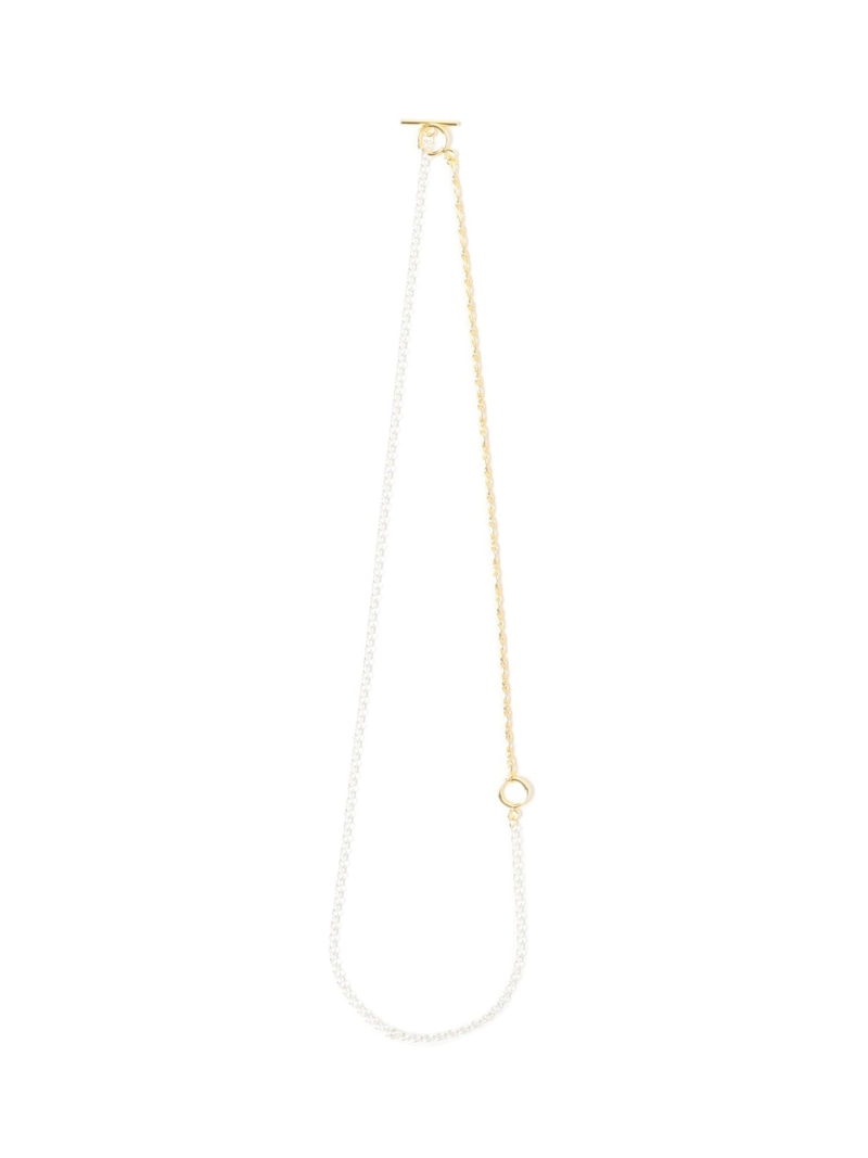 ISOLATION / コンビネーション ロングネックレス シルバー*ゴールド ILN-0139 Demi-Luxe BEAMS デミルクス ビームス アクセサリー・腕時計 ネックレス【送料無料】[ Fashion] 20,306円