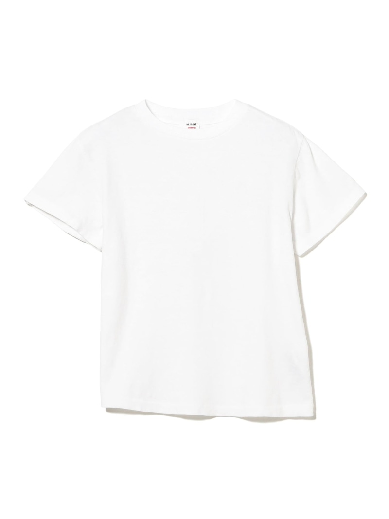 RE/DONE / クラシック Tシャツ Demi-Luxe BEAMS デミルクス ビームス トップス カットソー・Tシャツ ホワイト ブラック【送料無料】[ Fashion] 13,552円