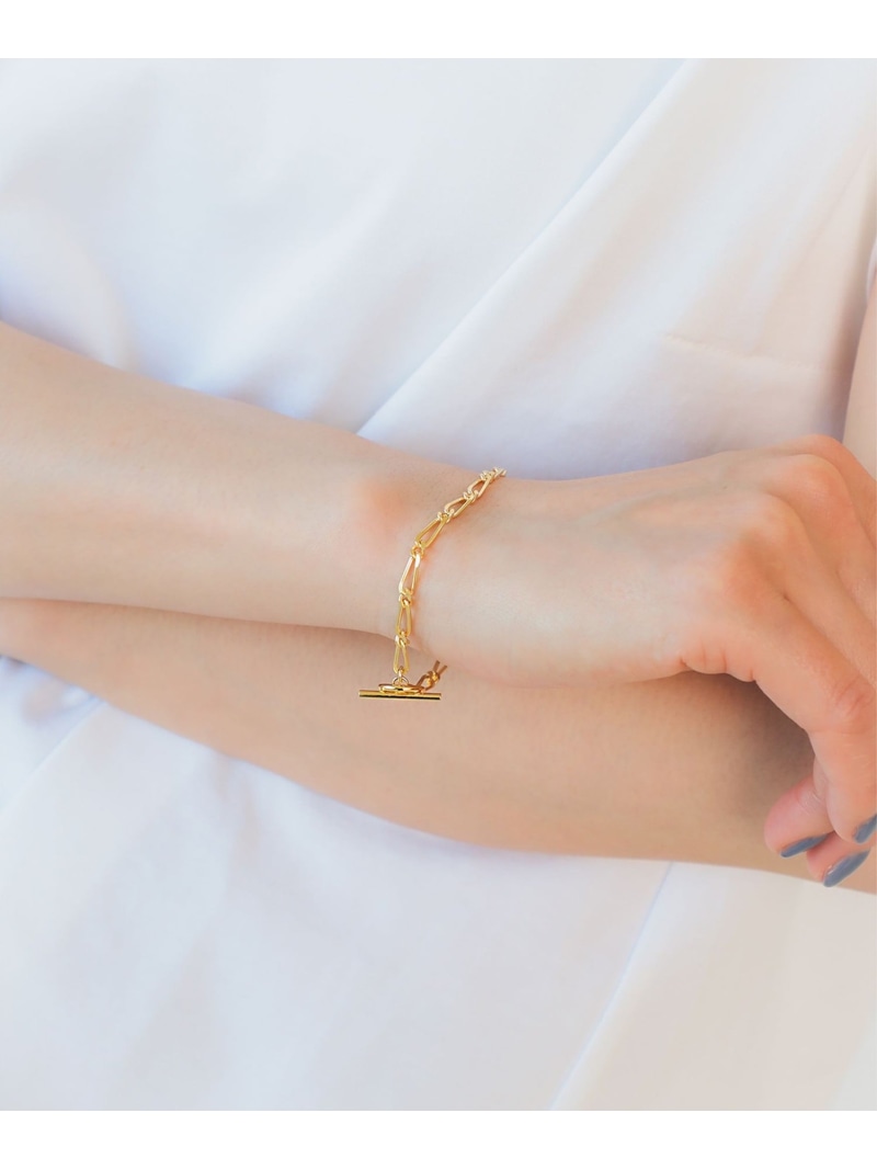 ISOLATION / フィガロチェーン ブレスレット イエローゴールド Demi-Luxe BEAMS デミルクス ビームス アクセサリー・腕時計 ブレスレット・バングル ゴールド【送料無料】[ Fashion]｜BEAMS／ビームス
