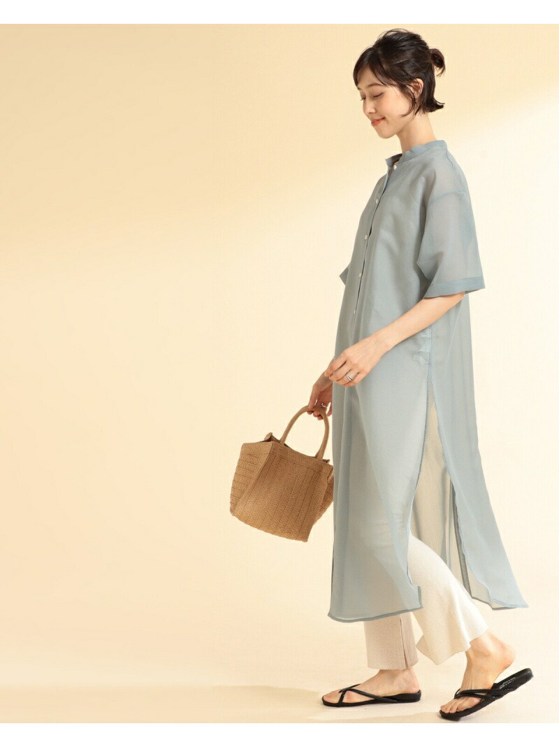 楽天ランキング1位 楽天市場 Ray Beams オーガンジー シャツ ワンピース Ray Beams ビームス ウイメン ワンピース ロング ワンピース マキシワンピース ブルー ブラック 送料無料 Rakuten Fashion Beams ビームス 絶対一番安い Communitylifeproject Org