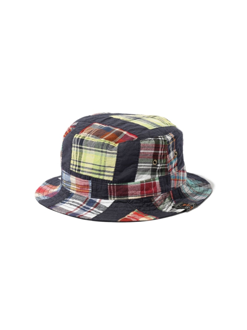 【SALE／30%OFF】【7/16新規値下げ】Reversible Bucket Hat Window PW BEAMS PLUS ビームス メン 帽子 その他の帽子 ネイビー【RBA_E】【送料無料】[ Fashion]｜BEAMS／ビームス