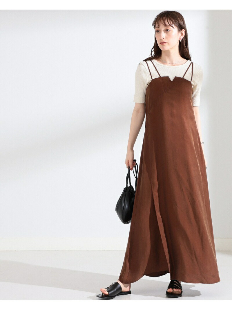 完売 楽天市場 Ray Beams ウシロ アキ キャミソール ワンピース Ray Beams ビームス ウイメン ワンピース キャミワンピース ブラウン ブラック 送料無料 Rakuten Fashion Beams ビームス 年最新海外 Secom Com Uy