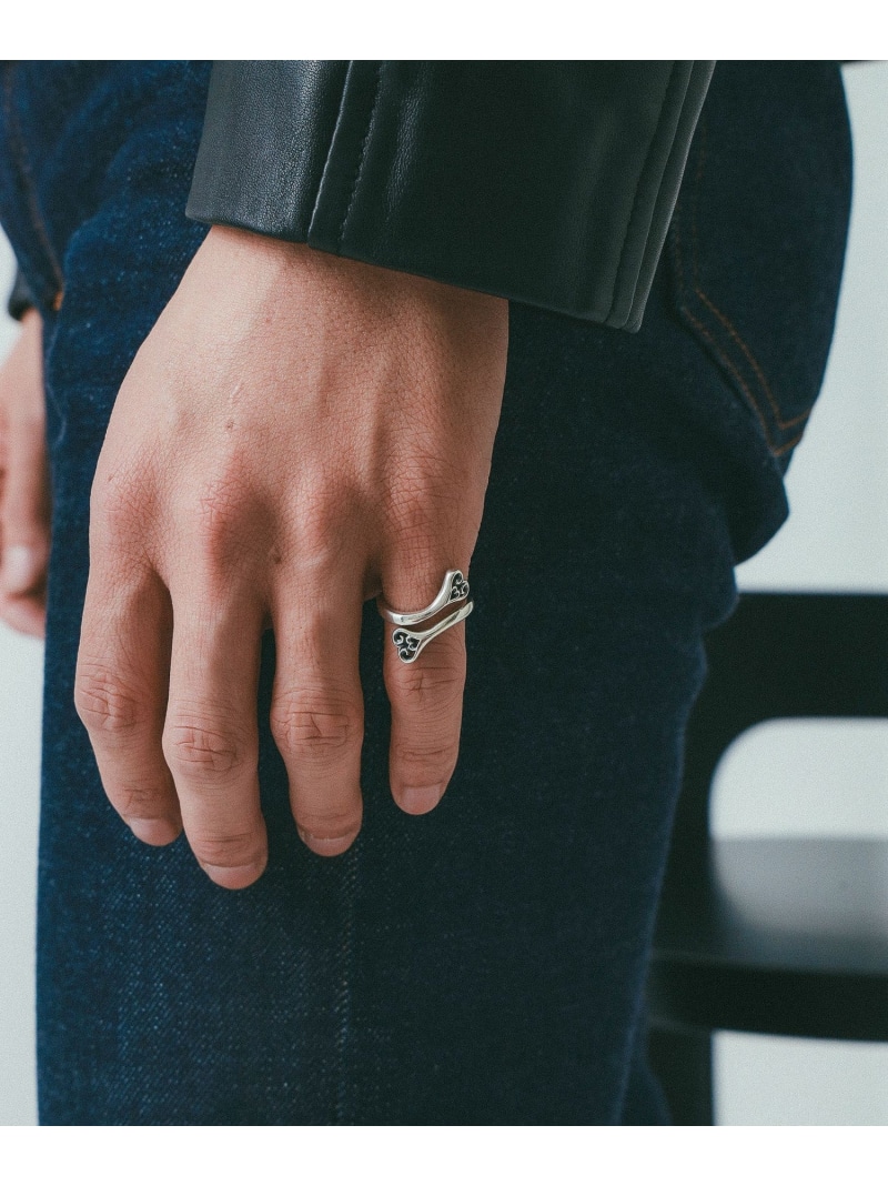 【EXCLUSIVE】Double Tribal Heart Free Ring Bill Wall Leather ビームス メン アクセサリー・腕時計 リング・指輪【送料無料】[ Fashion]