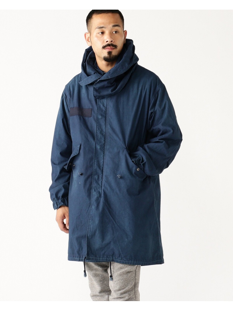 REMI RELIEF BEAMS PLUS 別注 M65 Parka Indigo BEAMS MEN ビームス