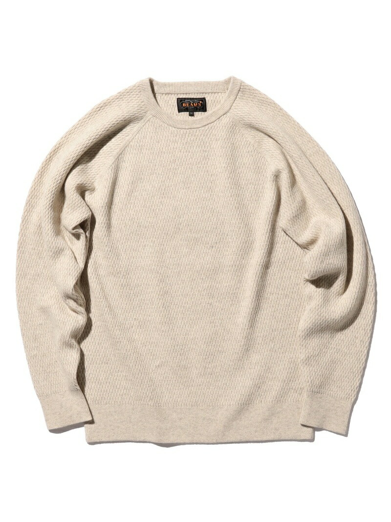 Beams Plus ハニカム 作業班頚 編地 Beams Men ビームス メン ニット 長袖ニット 黒 貨物輸送無料 Rakuten Fashion Musiciantuts Com