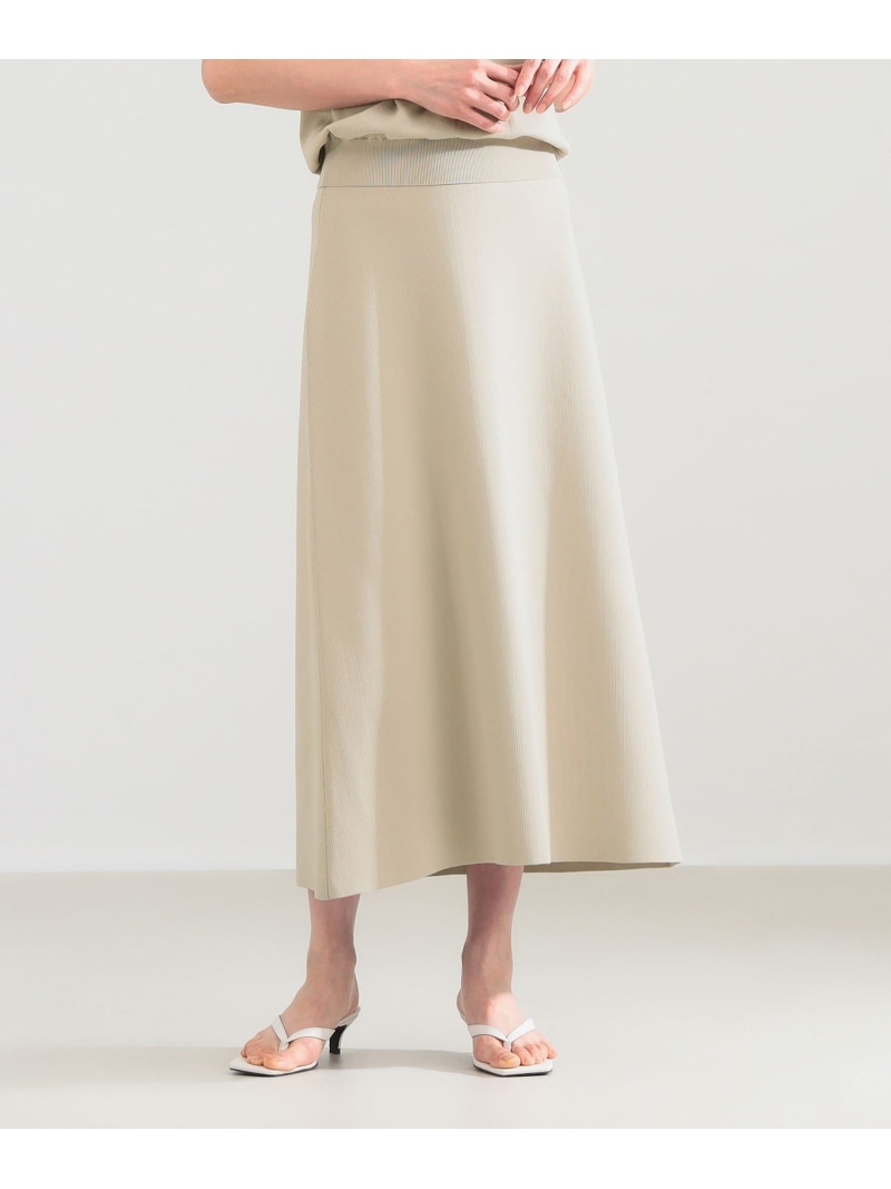 【SALE／20%OFF】【6/4 耳あたらしい切り詰め】SLOANE / 16ゲージ スムース編み スコート Demi-Luxe BEAMS デミルクス ビームス スコート 余分の物のスコート ベージュ 白いこと【RBA_E】【貨物輸送無料】[ Fashion]