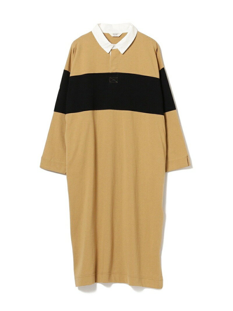 楽天市場 Sale 30 Off Beams Heart ラグビー カットワンピース Beams Heart ビームス ハート ワンピース シャツワンピース ベージュ ネイビー Rba E 送料無料 Rakuten Fashion Beams ビームス
