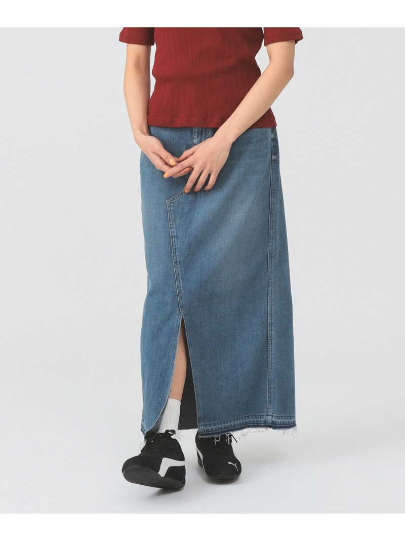 【別注】RED CARD TOKYO / Sadie ジーンズスコート Ray BEAMS ビームス ウイメン スコート 余分の物のスコート 赤いこと【貨物輸送無料】[ Fashion]