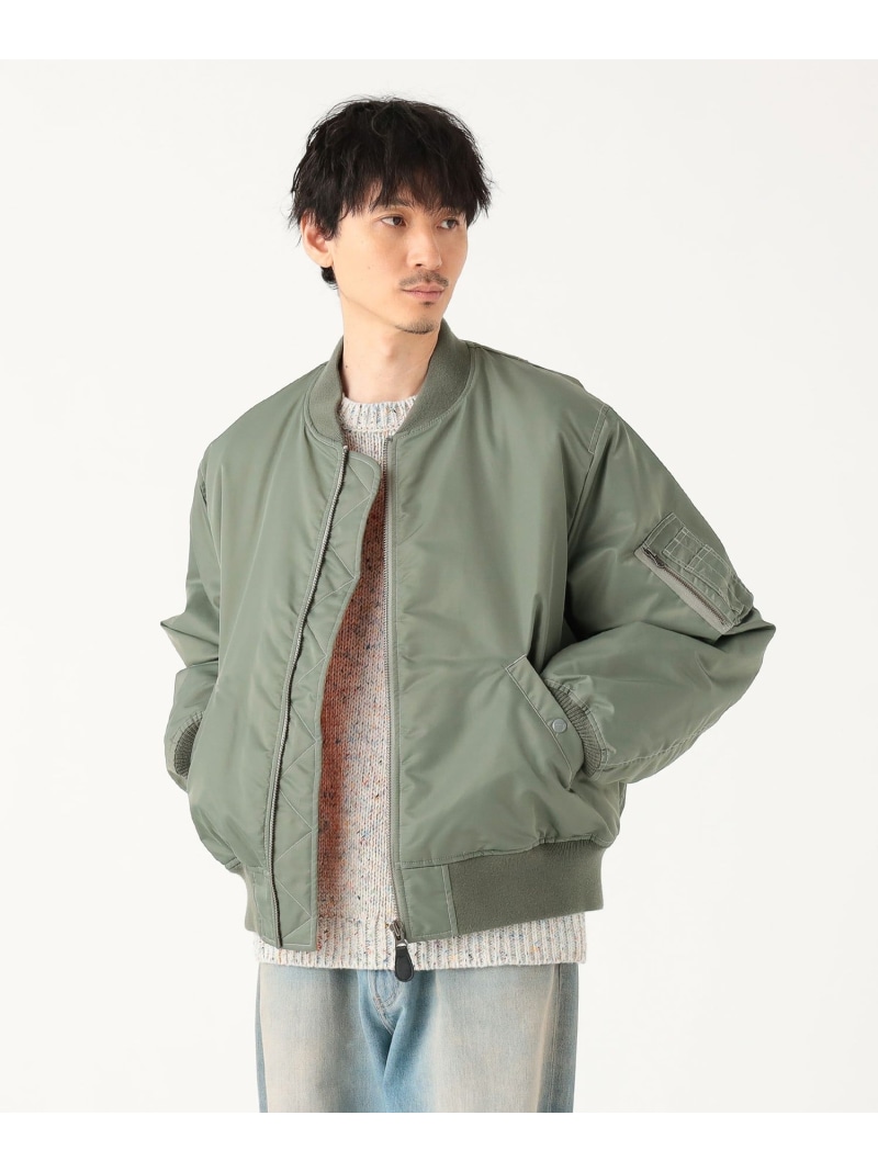 数量限定 Fashion Beams Rakuten ブラック 送料無料 カーキ ブルゾン コート ジャケット メン ビームス Men Beams Ma 1 Bj1680 Bhavaspa Com