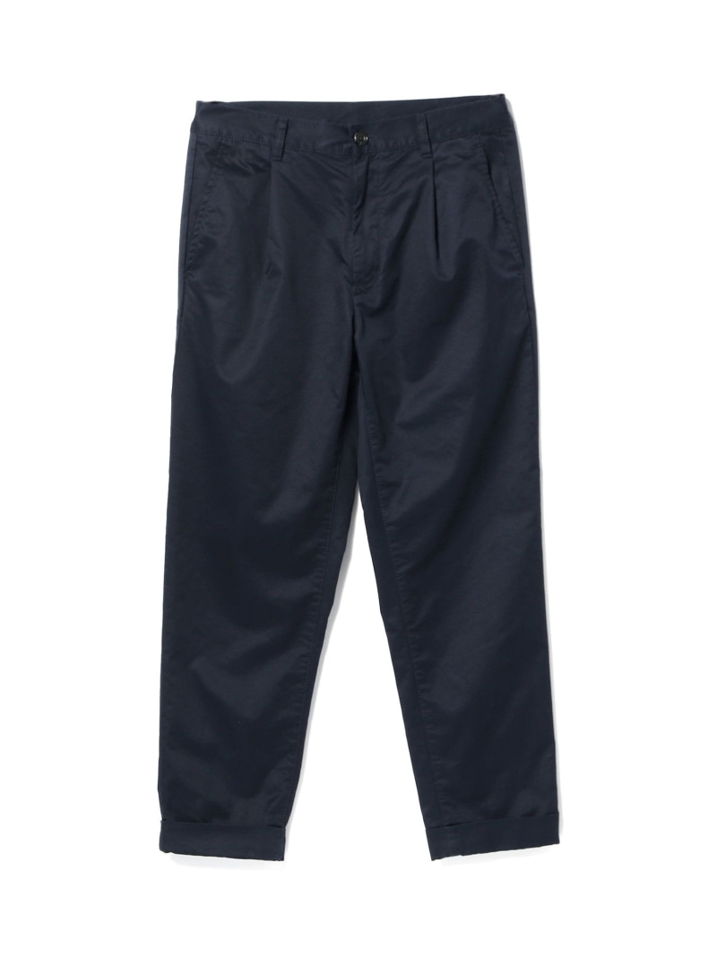 【父の日】1 Pleat 80/3 Twill BEAMS PLUS ビームス メン ズボン下 チノズボン下 ベージュ 米国海軍 白いこと【貨物輸送無料】[ Fashion]