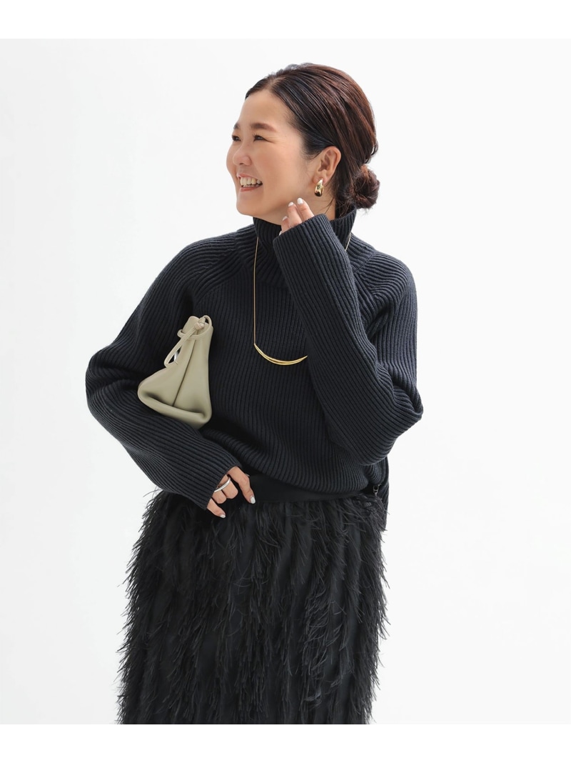 楽天市場】シンプル モックネック ニット .M Demi-Luxe BEAMS