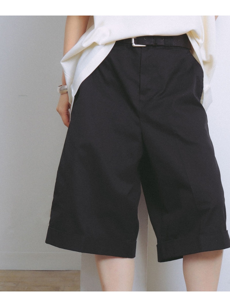 チノ ショーツ BEAMS BOY ビームス ウイメン パンツ その他のパンツ ブラック カーキグリーン【送料無料】[ Fashion]