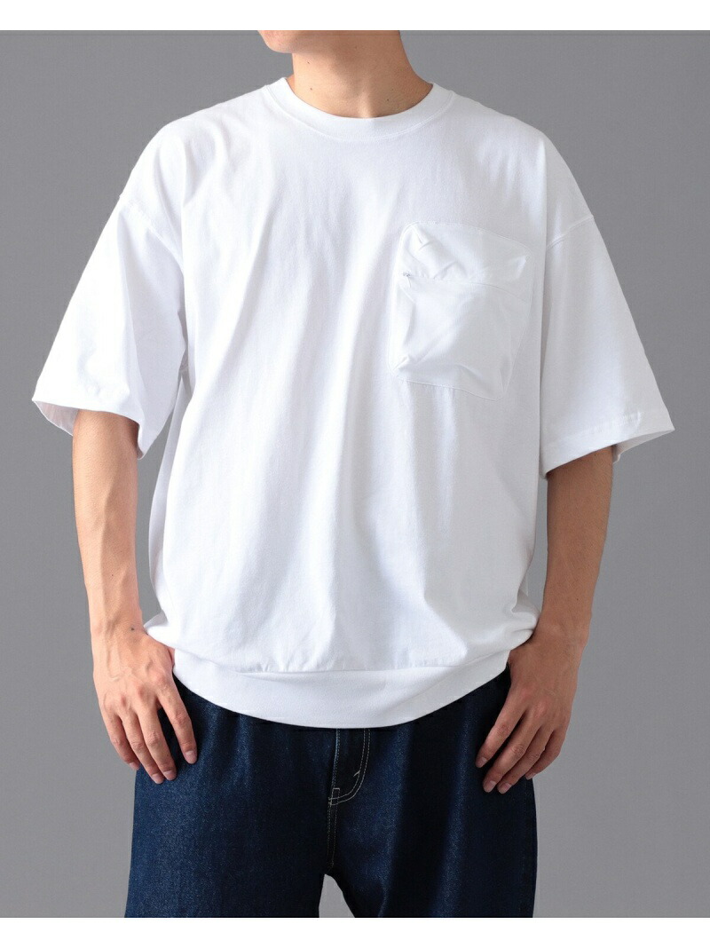 Beams T Zip Pocket Tシャツ Beams T ビームスt カットソー Tシャツ 白人種 薄墨色 ネイビイブルー 貨物輸送無料 Rakuten Fashion Beams T メンズ カットソー ビームスt Pasadenasportsnow Com