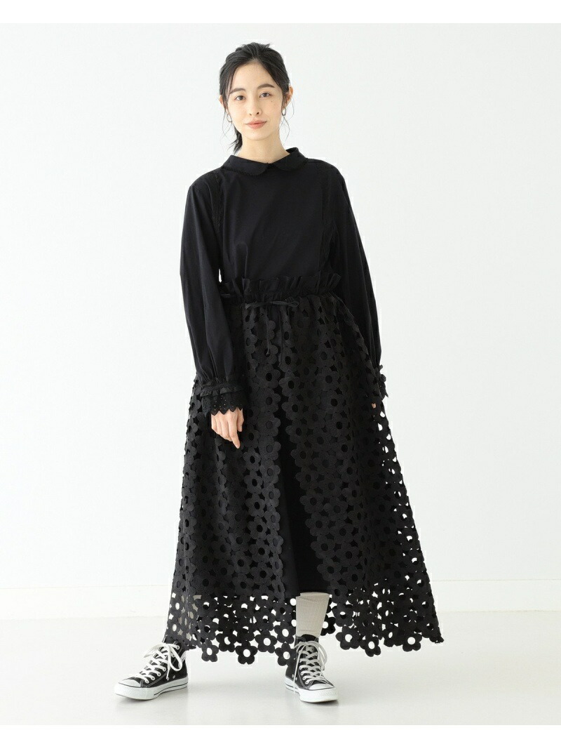 楽天市場 Rakuten Fashion Tori To Beams Boy デタッチ エプロン ワンピース Beams Boy ビームス ウイメン ワンピース シャツワンピース ブラック ブルー 送料無料 Beams ビームス