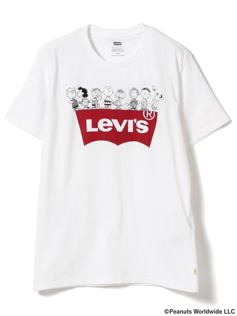 levi's snoopy t shirt mens