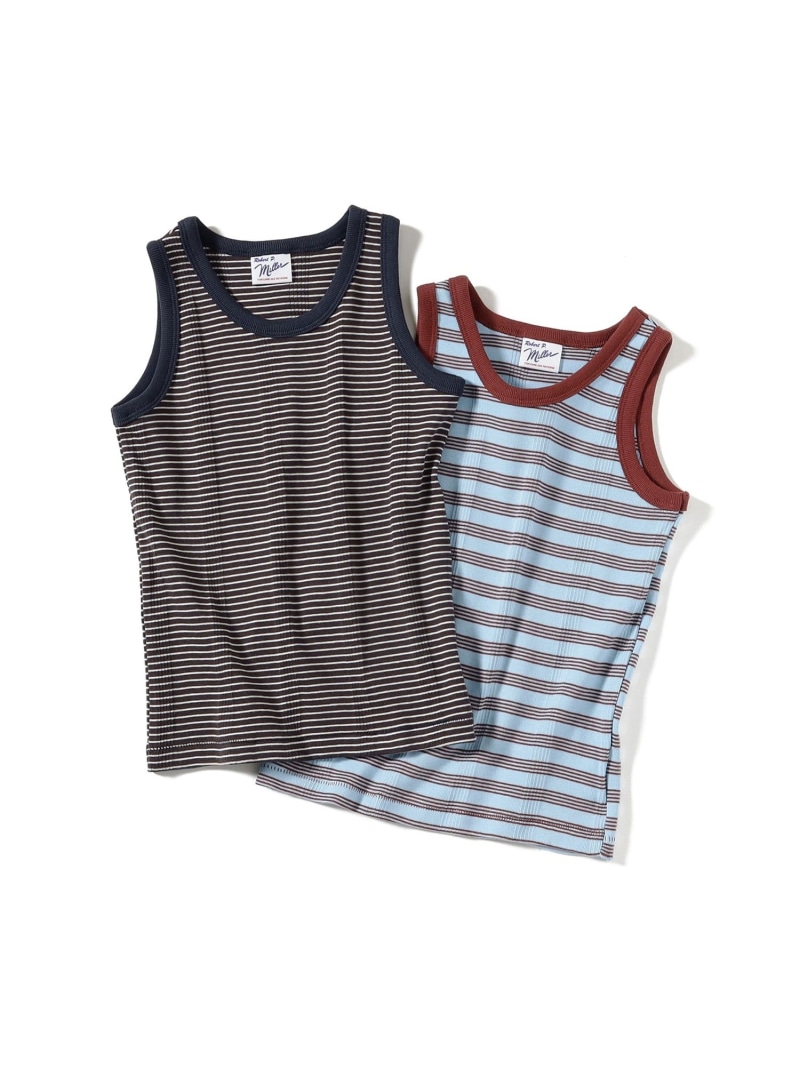 【別注】Robert P. Miller / タンクトップ 2枚 セット 2026SS(95~145cm) こども ビームス コドモ ビームス トップス カットソー・Tシャツ【送料無料】[ Fashion]
