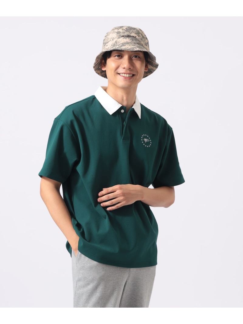 ORANGE LABEL / ハイストレッチ クレリックポロシャツ(UVカット・吸水速乾) BEAMS GOLF ORANGE LABEL ビームス ゴルフ トップス ポロシャツ グレー グリーン ブラック【送料無料】[ Fashion]