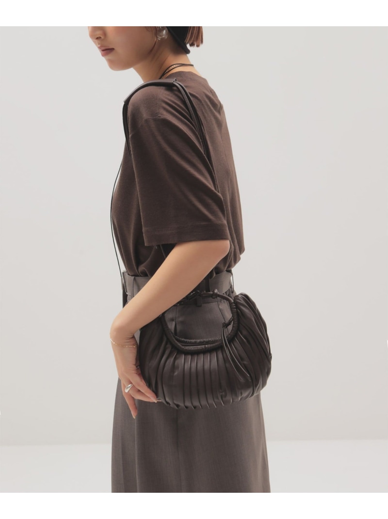 BOGKI / リブル クロス ボディ バッグ Demi-Luxe BEAMS デミルクス ビームス バッグ ボディバッグ・ウエストポーチ ブラウン ブラック【送料無料】[ Fashion]