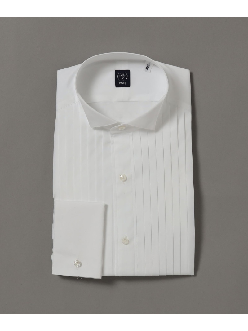 ブロード ウイングカラーシャツ BEAMS F ビームス メン トップス シャツ・ブラウス ホワイト【送料無料】[ Fashion]