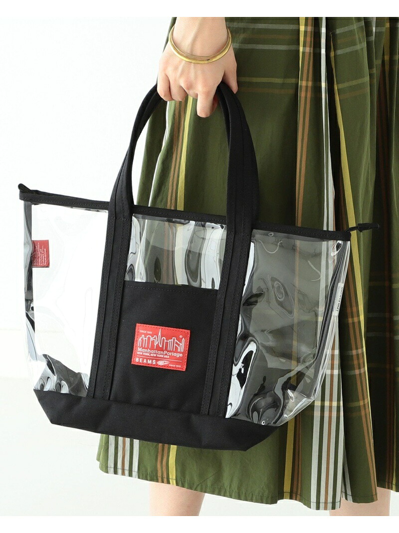 公式 楽天市場 Sale 10 Off Manhattan Portage Beams Boy 別注 クリア トートバッグ Beams Boy ビームス ウイメン バッグ バッグその他 ブラック Rba E 送料無料 Rakuten Fashion Beams ビームス Rakuten Hajoseppelt De