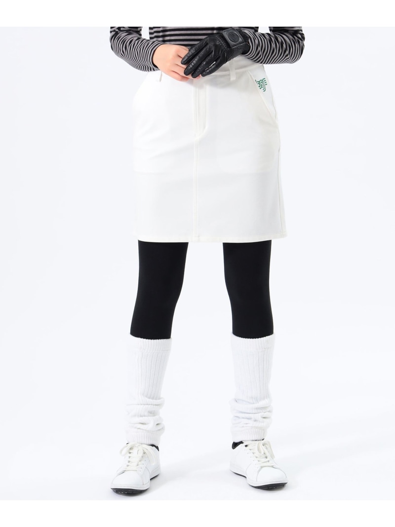 【SALE／40%OFF】ORANGE LABEL / ストレッチ タイトスカート BEAMS GOLF ORANGE LABEL ビームス ゴルフ スカート その他のスカート ネイビー ホワイト【RBA_E】【送料無料】[ Fashion]