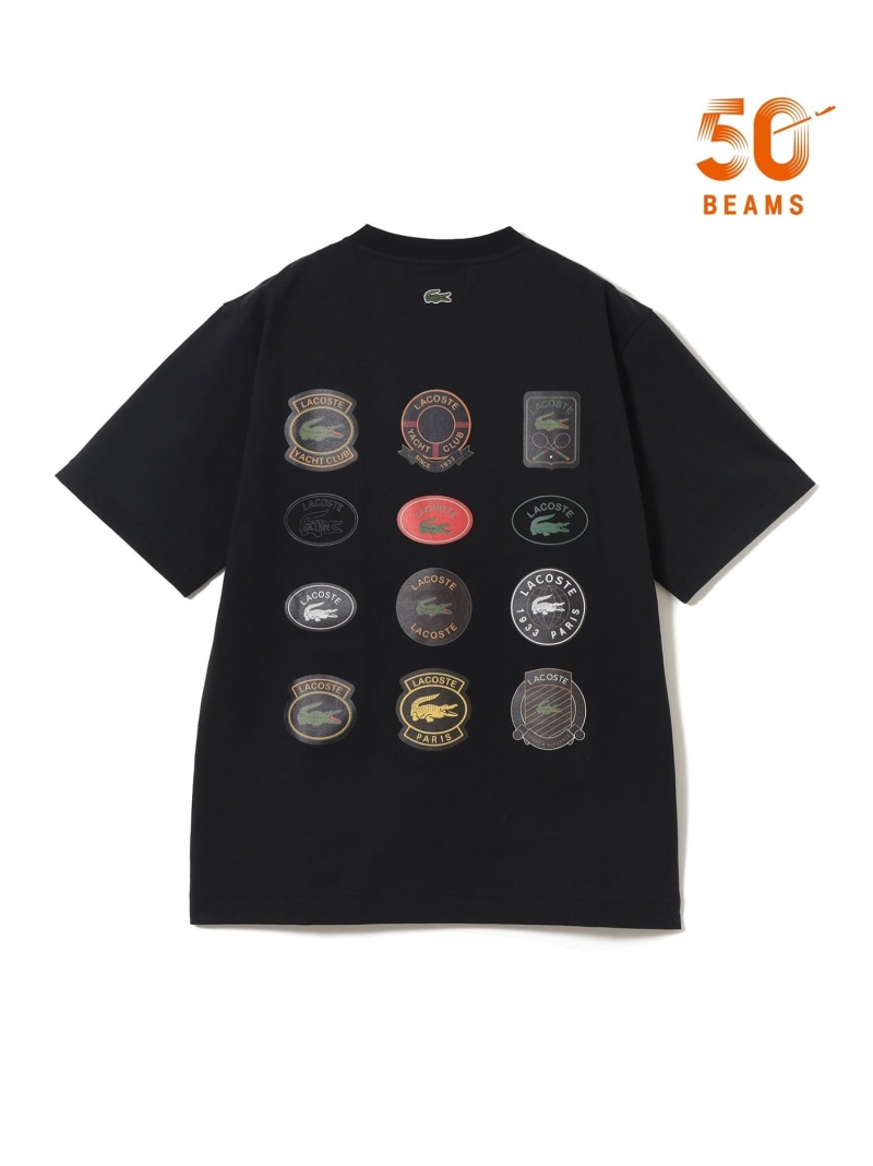 【別注】LACOSTE / アーカイブバッジ Tシャツ BEAMS ビームス メン トップス カットソー・Tシャツ【先行予約】*【送料無料】[ Fashion]