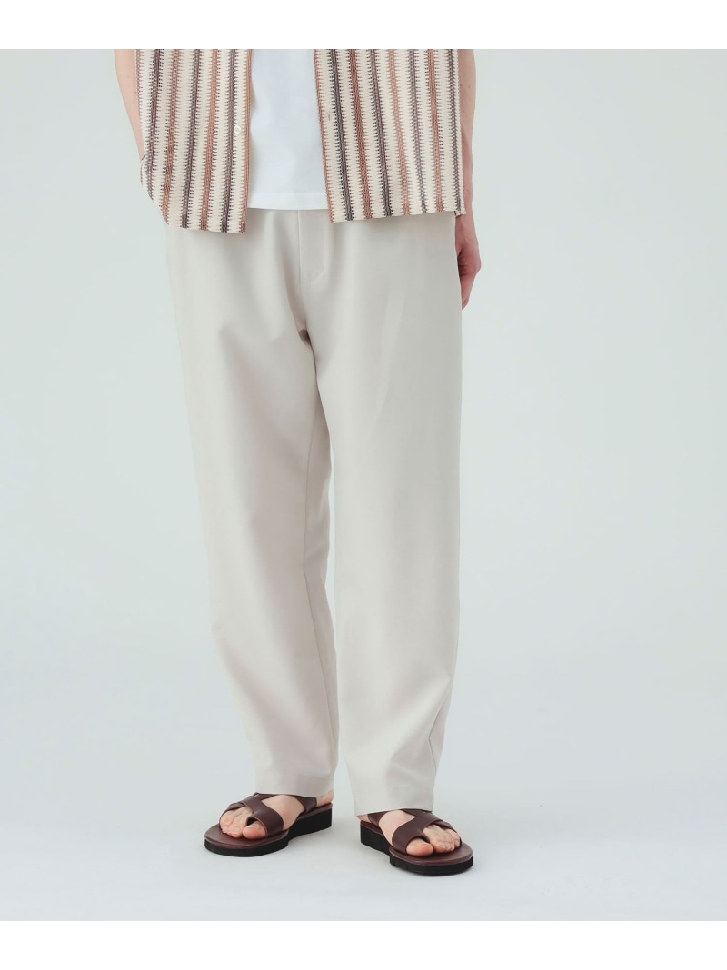 アンクル ワイド イージーパンツ BEAMS HEART MEN ビームス ハート パンツ その他のパンツ グレー ブラック ホワイト【送料無料】[ Fashion]