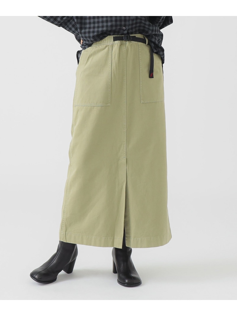 【SALE／20%OFF】Gramicci / ロング ベイカー スカート B:MING by BEAMS ビーミング ライフストア バイ ビームス スカート ロング・マキシスカート【RBA_E】【送料無料】[ Fashion]