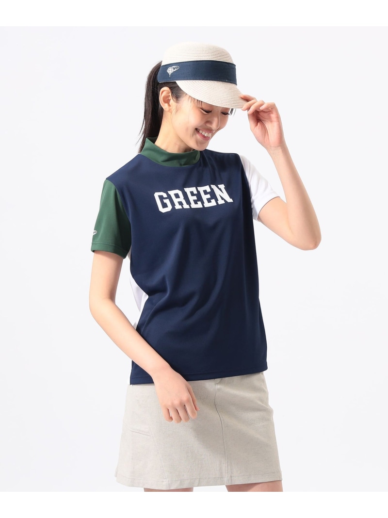 ORANGE LABEL / クレイジーパターン モックネックシャツ(吸水速乾・UV撥ねのける) BEAMS GOLF ORANGE LABEL ビームス ゴルフ トップス スウェット・トレーナー 白いこと 米国海軍【貨物輸送無料】[ Fashion]