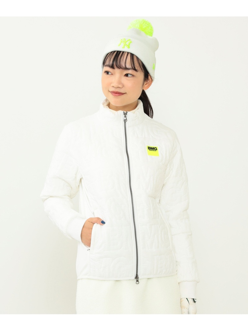 特別価格 WOMEN BEAMS GOLF ORANGE LABEL BMG 中綿 ブルゾン ビームス