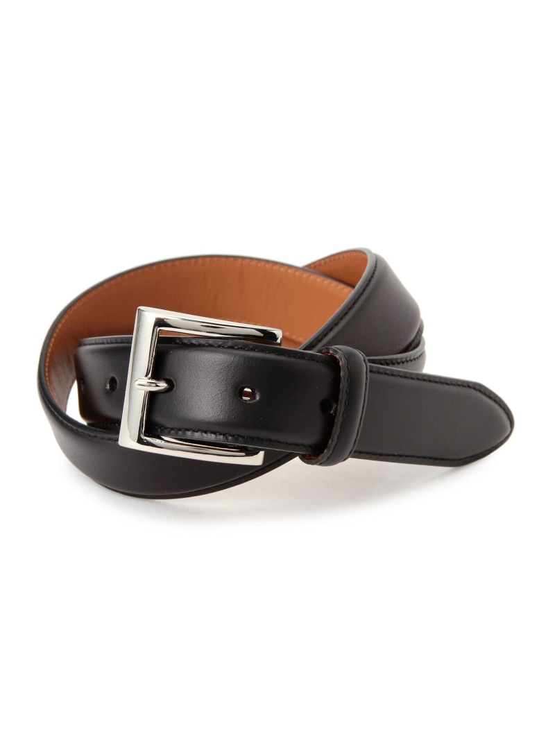 Cow Leather Belt BEAMS PLUS ビームス メン ファッション雑貨 ベルト ブラック ブラウン【送料無料】[ Fashion]