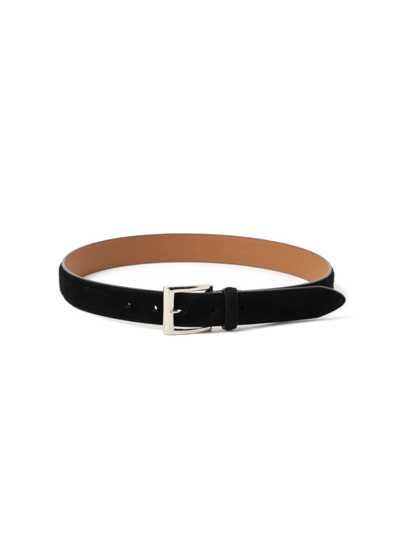 Suede Belt BEAMS PLUS ビームス メン ファッション雑貨 ベルト ブラック ブラウン【送料無料】[ Fashion]