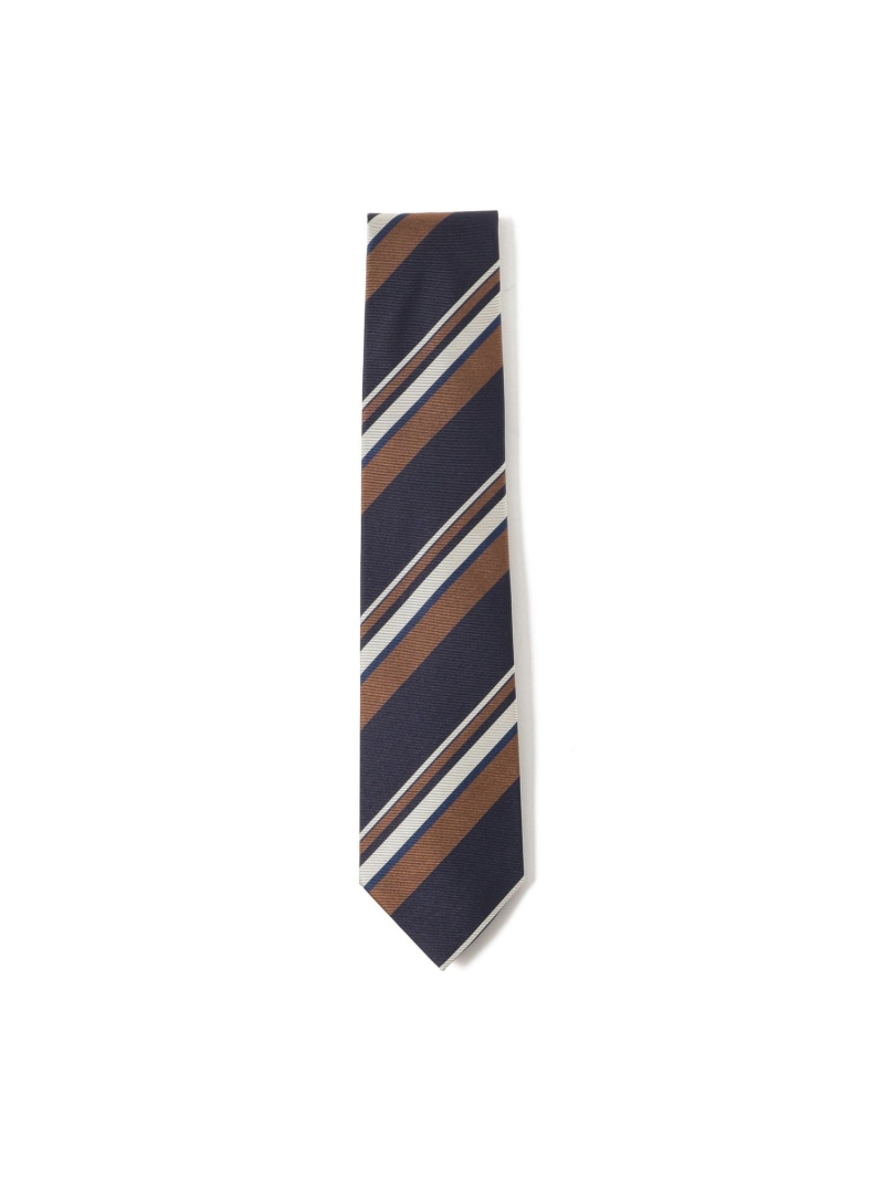 【SALE／30%OFF】Fermo Fossati シルク ストライプ ネクタイ BEAMS F ビームス メン スーツ・フォーマル ネクタイ・蝶ネクタイ ネイビー【RBA_E】【送料無料】[ Fashion]｜BEAMS／ビームス
