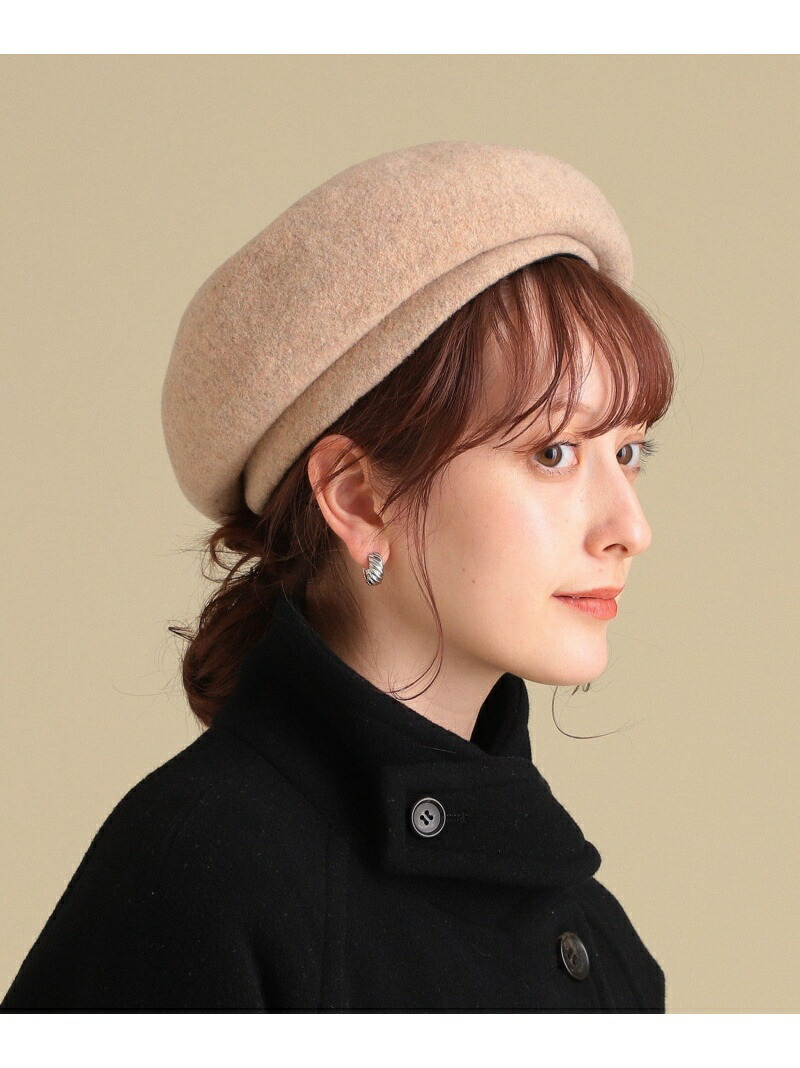 Ray Beams ウイメン 帽子 バスク ウール ベレー帽 ビームス ヘア小物