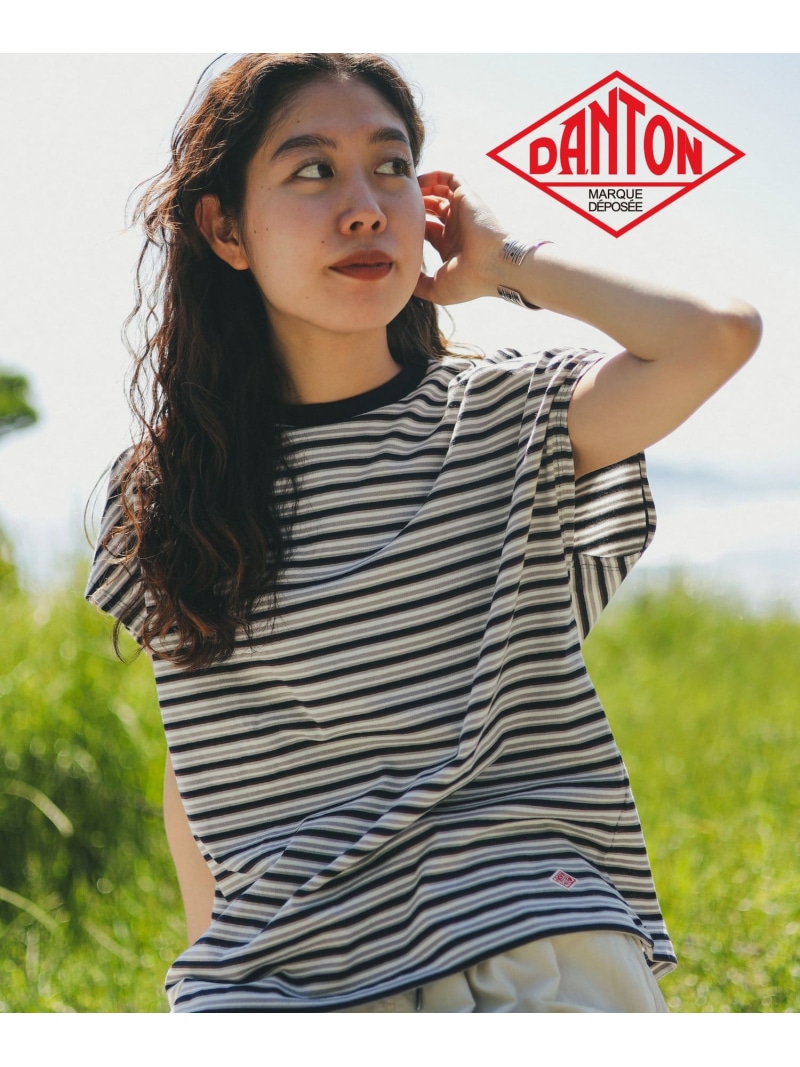 楽天市場】DANTON / ドルマン スリーブ ボーダー Tシャツ 25SS B