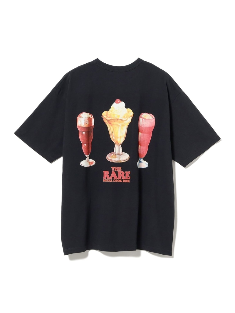 RAREMETAL * BEAMS T / SHORT-SLEEVE T-SHIRT BLACK BEAMS T ビームスT トップス カットソー・Tシャツ ブラック【送料無料】[ Fashion]