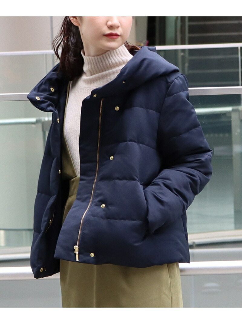 Beams Heart ハート ビームス ショートダウン コート ジャケット ボリュームネック