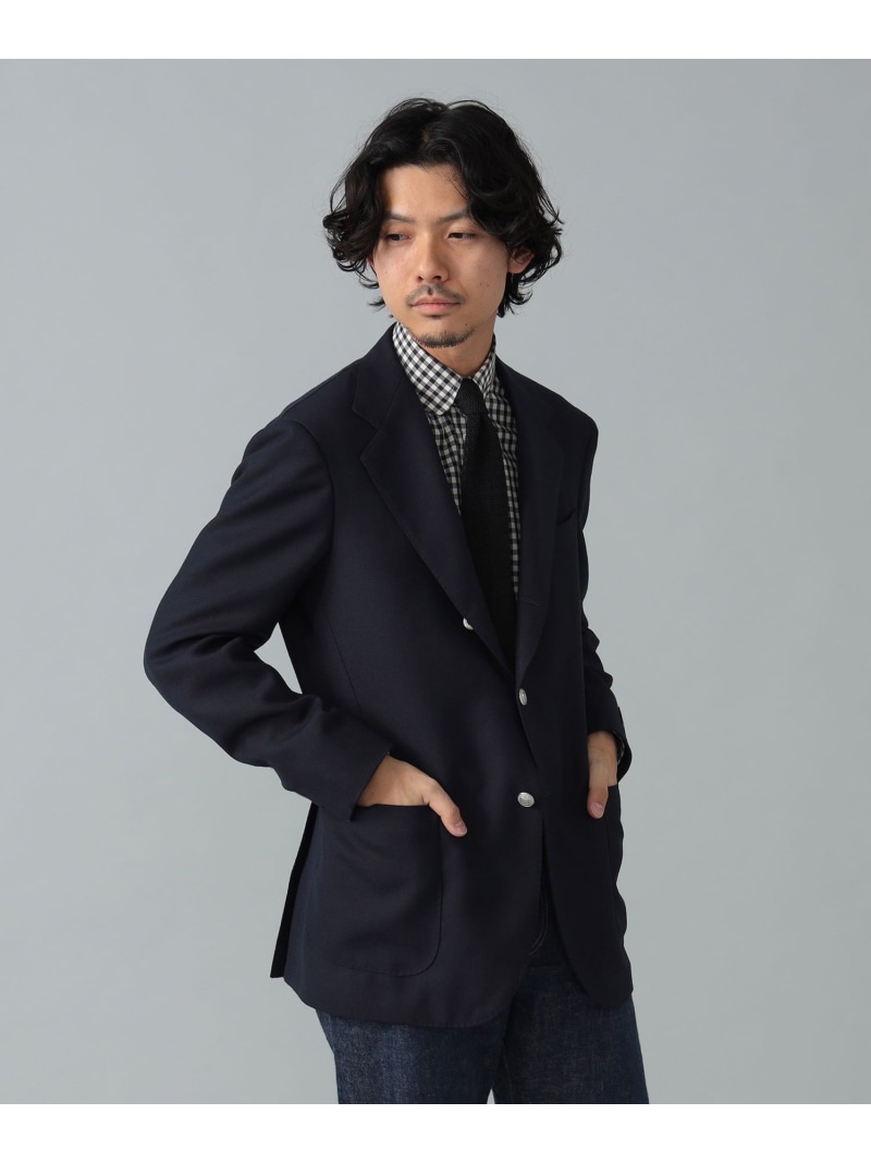BEAMS F ビームス　エフ　ダブルブレスト ブレザー テーラード　ジャケット 21160711015_C_1.jpg