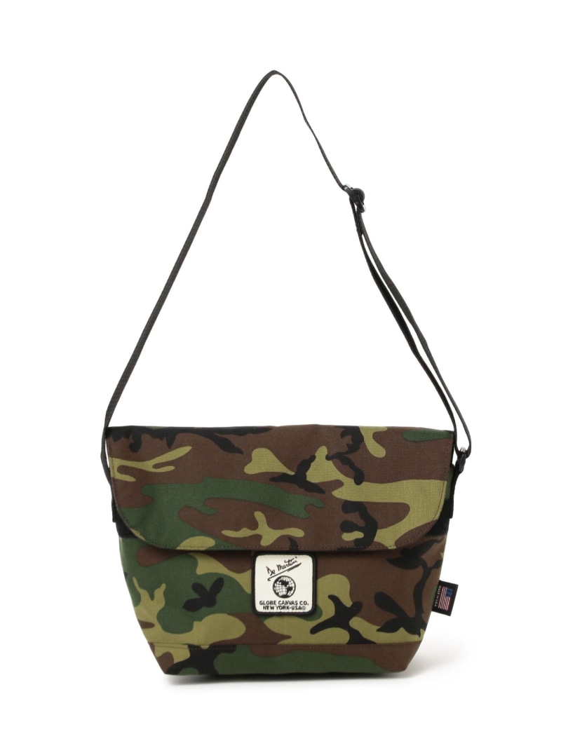 BEAMS｜【別注】DEMARTINI / Messenger Bag｜メンズ レディース｜メッセンジャーバッグ ショルダーバッグ｜アメリカ製｜グレー ブラック ウッドランドカモ BEAMS ビームス メン バッグ リュック・バックパック ブラック【送料無料】[ Fashion]｜BEAMS／ビームス