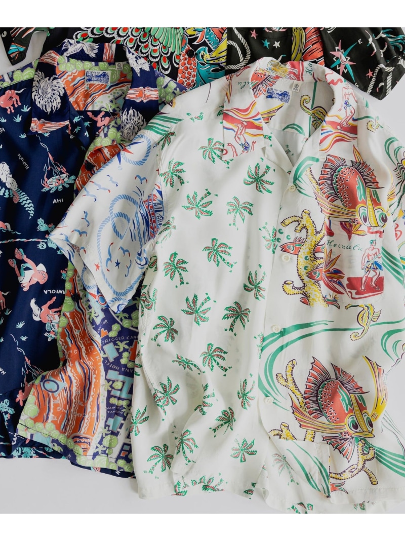 BEAMS SUN SURF 別注クレイジーアロハシャツ19ss BEAMS MEN｜【別注】SUN SURF / クレイジー アロハシャツ