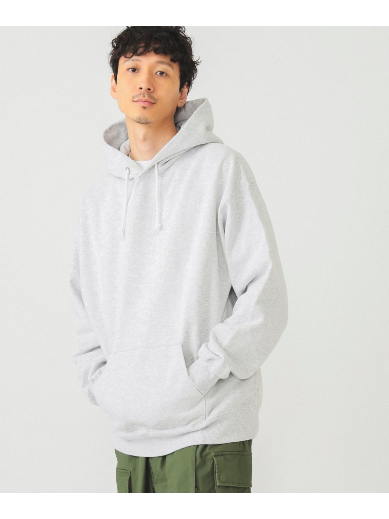 BEAMS F【別注】three dots / スウェット フードパーカ BEAMS F（ビームスF）【別注】three dots / スウェット フード